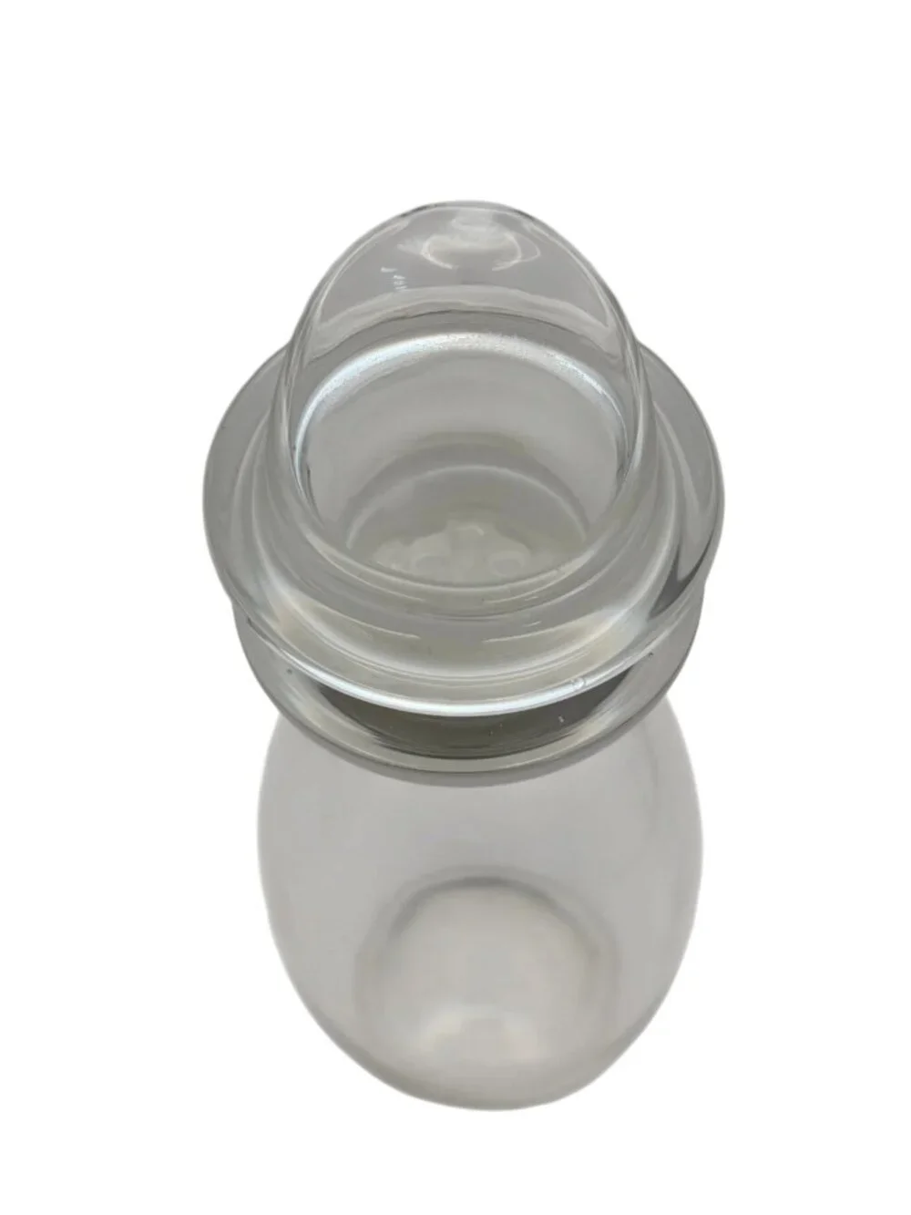 Vintage 1950s Heisey Cobel Glass Cocktail Shaker Strainer MCM Barware No Cap USA